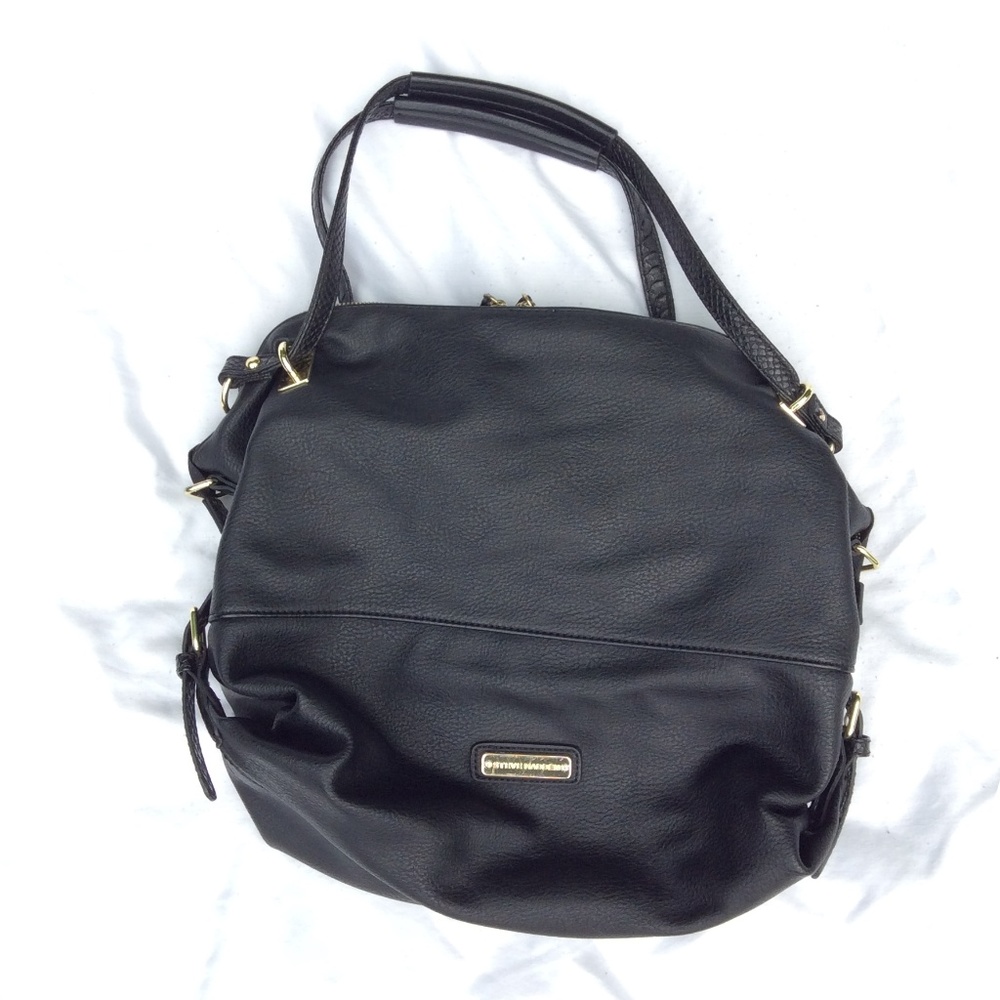 Steve madden faux leather large shoulder bag - Picture 2 of 8